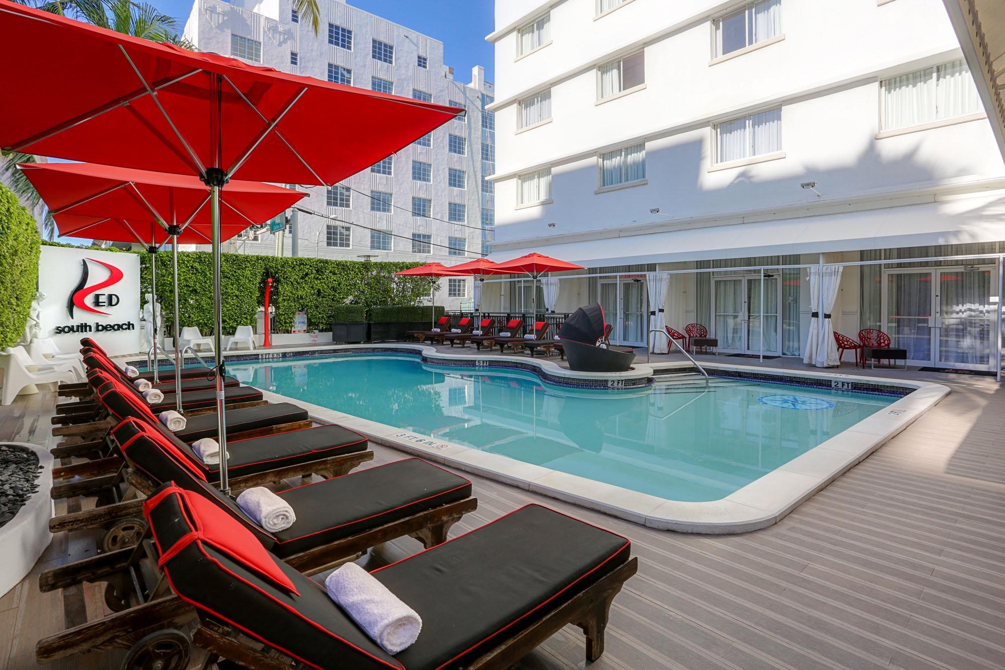 Red South Beach Hotel Miami Beach Exterior foto