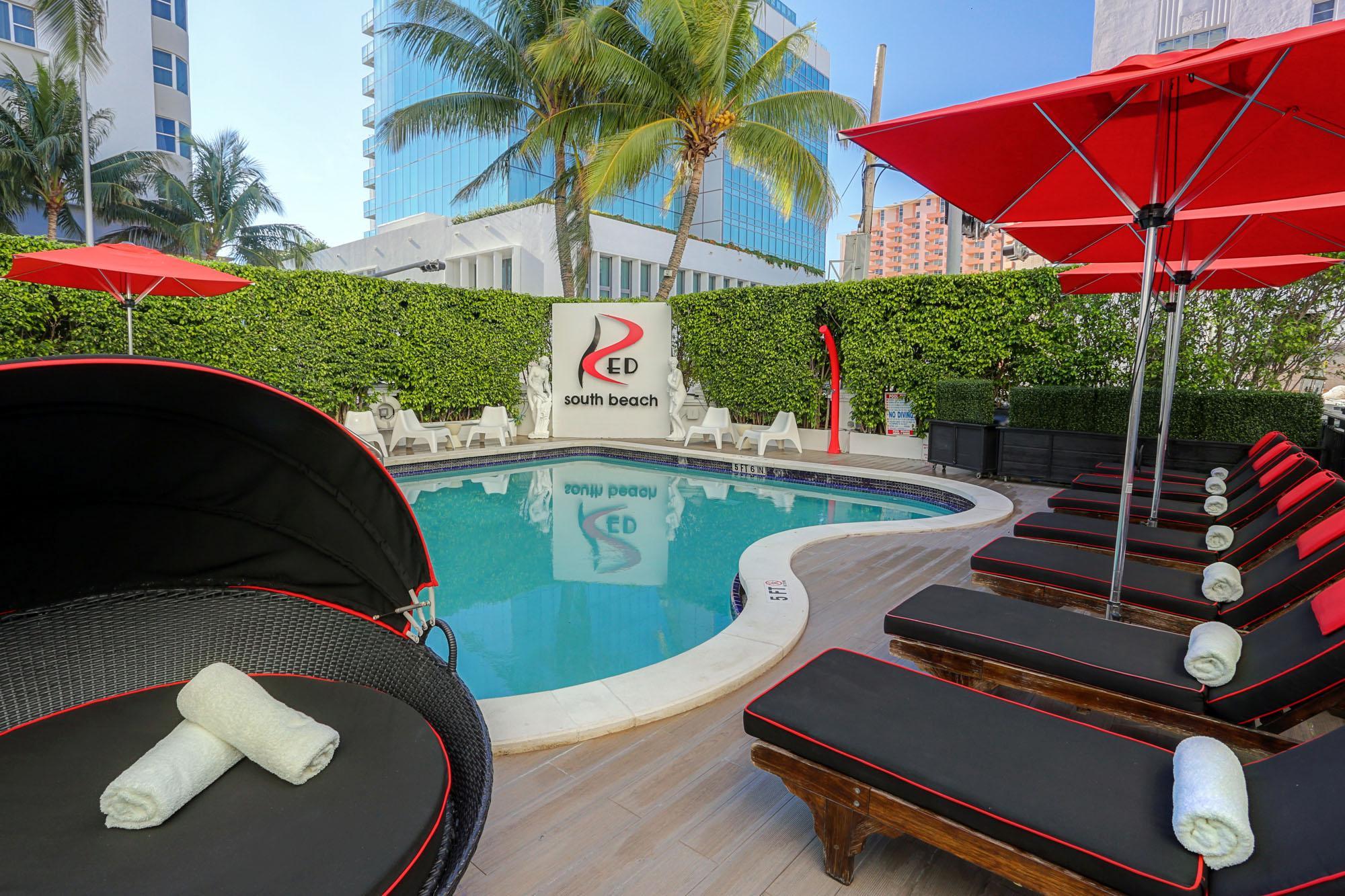 Red South Beach Hotel Miami Beach Exterior foto