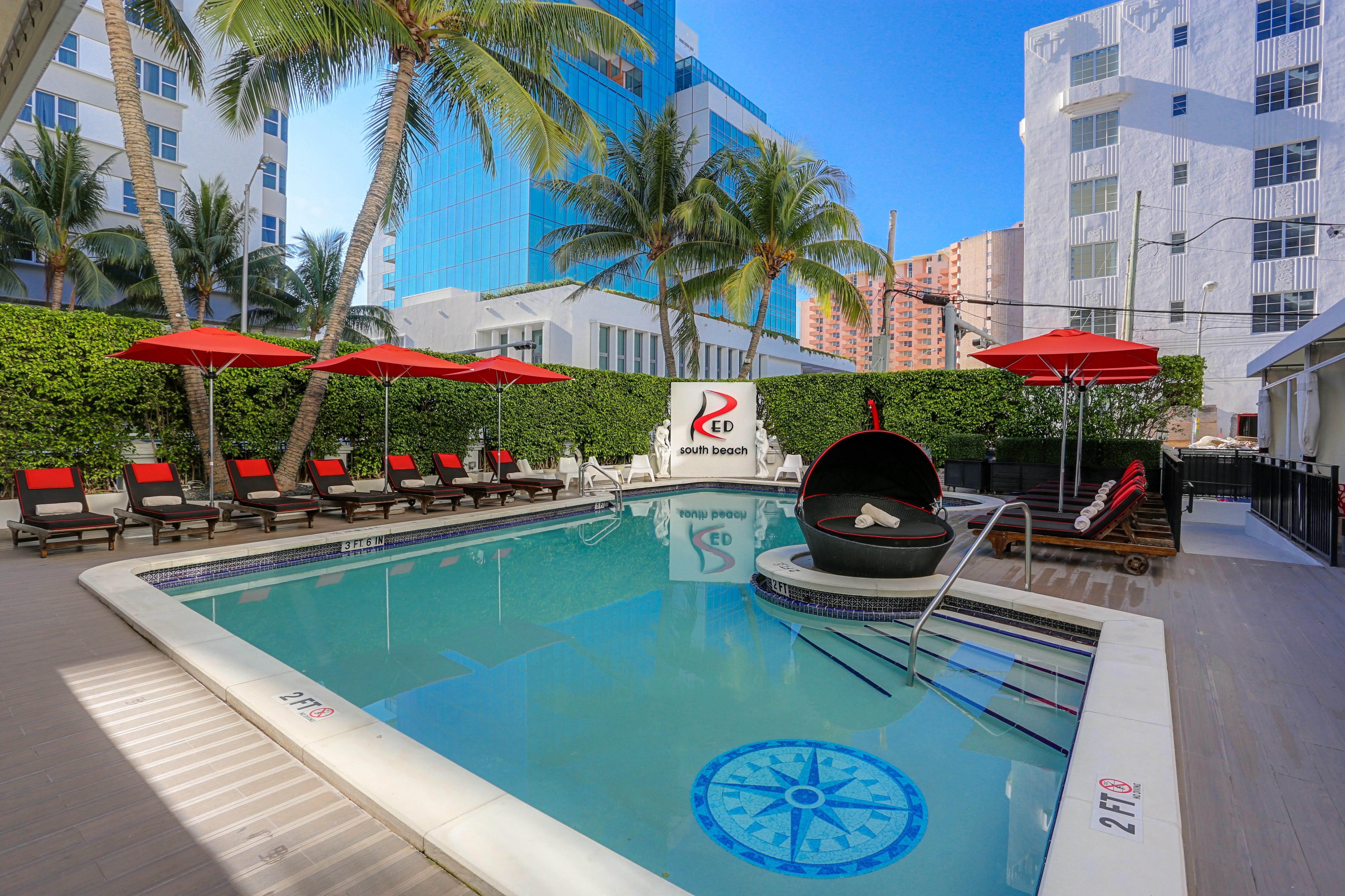 Red South Beach Hotel Miami Beach Exterior foto