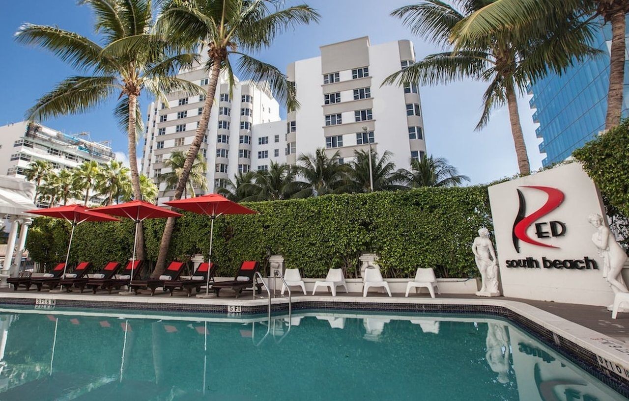 Red South Beach Hotel Miami Beach Exterior foto